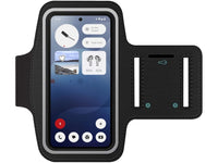Fitness Joggen Sport Running Smartphone Armband für bequemes Tragen eines Nothing Phone (3a) Handy am Arm von SmartFitness