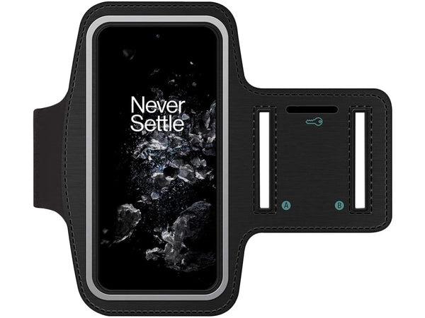 Fitness Joggen Sport Running Smartphone Armband für bequemes Tragen eines OnePlus 10T Handy am Arm von SmartFitness