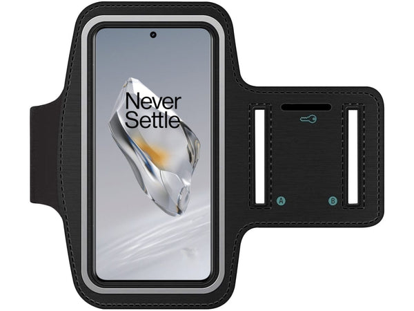 Fitness Joggen Sport Running Smartphone Armband für bequemes Tragen eines OnePlus 12 Handy am Arm von SmartFitness