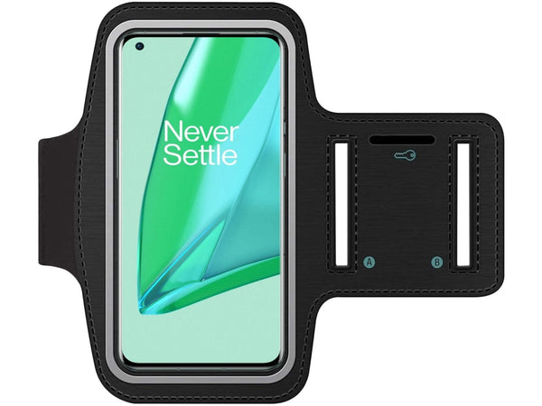 Fitness Joggen Sport Running Smartphone Armband für bequemes Tragen eines OnePlus 9 Pro Handy am Arm von SmartFitness