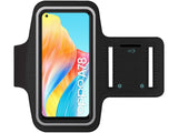 Fitness Joggen Sport Running Smartphone Armband für bequemes Tragen eines Oppo A78 4G Handy am Arm von SmartFitness