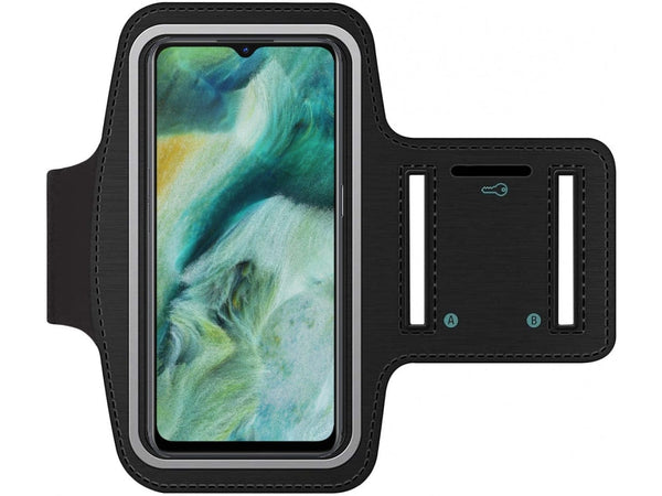 Fitness Joggen Sport Running Smartphone Armband für bequemes Tragen eines Oppo Find X2 Lite Handy am Arm von SmartFitness