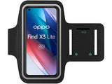 Fitness Joggen Sport Running Smartphone Armband für bequemes Tragen eines Oppo Find X3 Lite Handy am Arm von SmartFitness