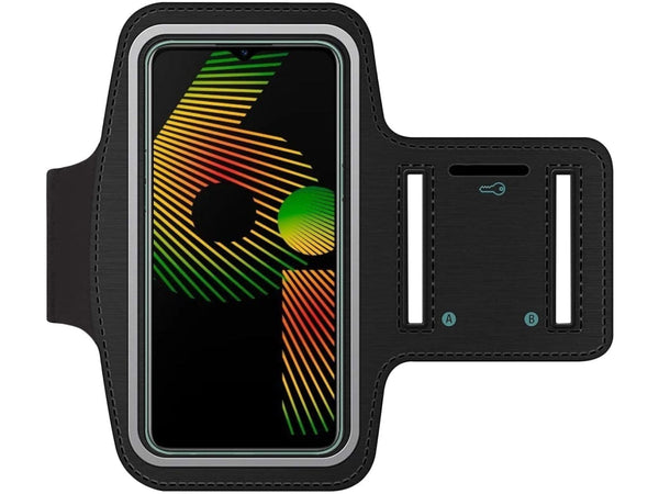 Fitness Joggen Sport Running Smartphone Armband für bequemes Tragen eines Realme 6i Handy am Arm von SmartFitness