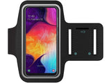 Fitness Joggen Sport Running Smartphone Armband für bequemes Tragen eines Samsung Galaxy A50 Handy am Arm von SmartFitness