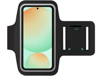 Fitness Joggen Sport Running Smartphone Armband für bequemes Tragen eines Samsung Galaxy S24 FE Handy am Arm von SmartFitness