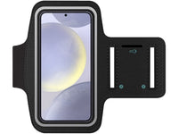 Fitness Joggen Sport Running Smartphone Armband für bequemes Tragen eines Samsung Galaxy S24+ Handy am Arm von SmartFitness