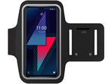 Fitness Joggen Sport Running Smartphone Armband für bequemes Tragen eines Wiko Power U30 Handy am Arm von SmartFitness