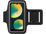 Fitness Joggen Sport Running Smartphone Armband für bequemes Tragen eines Wiko View 4 Lite Handy am Arm von SmartFitness