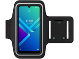 Fitness Joggen Sport Running Smartphone Armband für bequemes Tragen eines Wiko Y82 Handy am Arm von SmartFitness