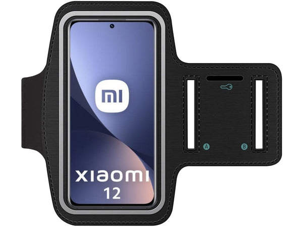Fitness Joggen Sport Running Smartphone Armband für bequemes Tragen eines Xiaomi 12 Handy am Arm von SmartFitness