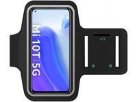 Fitness Joggen Sport Running Smartphone Armband für bequemes Tragen eines Xiaomi Mi 10T Handy am Arm von SmartFitness