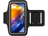 Fitness Joggen Sport Running Smartphone Armband für bequemes Tragen eines Xiaomi Poco F4 GT Handy am Arm von SmartFitness