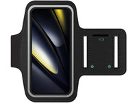 Fitness Joggen Sport Running Smartphone Armband für bequemes Tragen eines Xiaomi Poco F6 Handy am Arm von SmartFitness