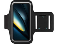 Fitness Joggen Sport Running Smartphone Armband für bequemes Tragen eines Xiaomi Poco F6 Pro Handy am Arm von SmartFitness