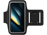 Fitness Joggen Sport Running Smartphone Armband für bequemes Tragen eines Xiaomi Poco F6 Pro Handy am Arm von SmartFitness