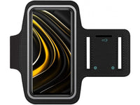 Fitness Joggen Sport Running Smartphone Armband für bequemes Tragen eines Xiaomi Poco M3 Handy am Arm von SmartFitness