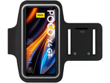 Fitness Joggen Sport Running Smartphone Armband für bequemes Tragen eines Xiaomi Poco X4 GT Handy am Arm von SmartFitness