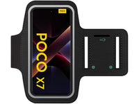 Fitness Joggen Sport Running Smartphone Armband für bequemes Tragen eines Xiaomi Poco X7 Handy am Arm von SmartFitness