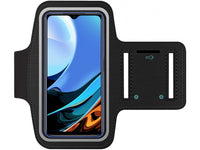 Fitness Joggen Sport Running Smartphone Armband für bequemes Tragen eines Xiaomi Redmi 9T Handy am Arm von SmartFitness