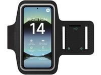 Fitness Joggen Sport Running Smartphone Armband für bequemes Tragen eines Xiaomi Redmi Note 14 4G Handy am Arm von SmartFitness