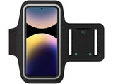 Fitness Joggen Sport Running Smartphone Armband für bequemes Tragen eines Xiaomi Redmi Note 14 Pro 5G Handy am Arm von SmartFitness
