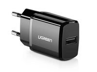 UGREEN USB Wall Charger Stabiles USB Handy Ladegerät schwarz